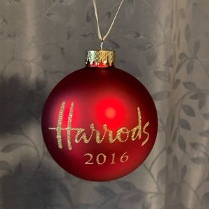 Harrods - Christmas Tree Ball Ornament